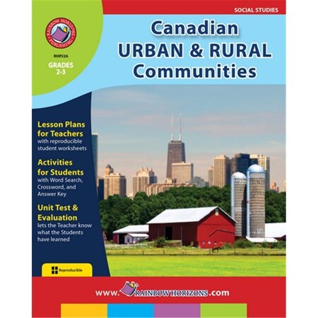 Rainbow Horizons Canadian Urban and Rural Communities - Grade 2 to 3 JSLA26